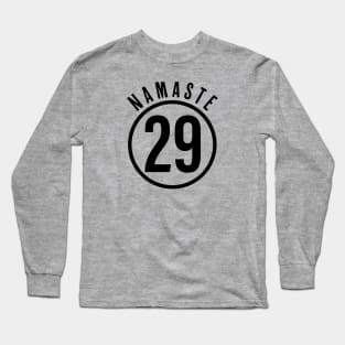 30th Birthday Namaste 29 Funny Milestone Turning Thirty Long Sleeve T-Shirt